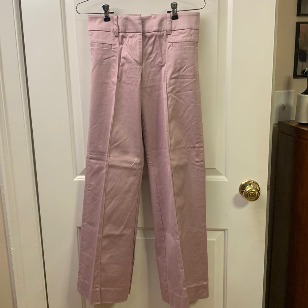 Bebe pink “satiny” pants